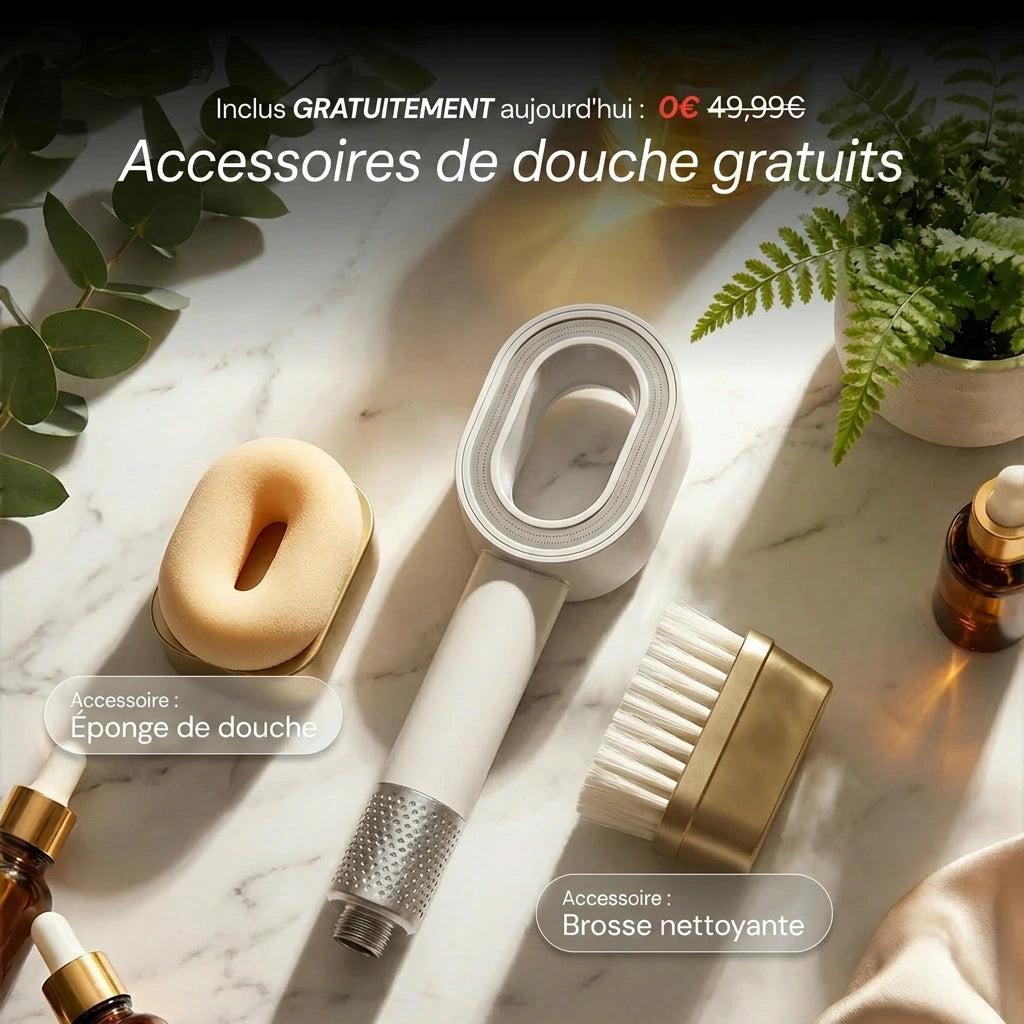 PureFlow™ 3-en-1 Beauty Filter Shower Head